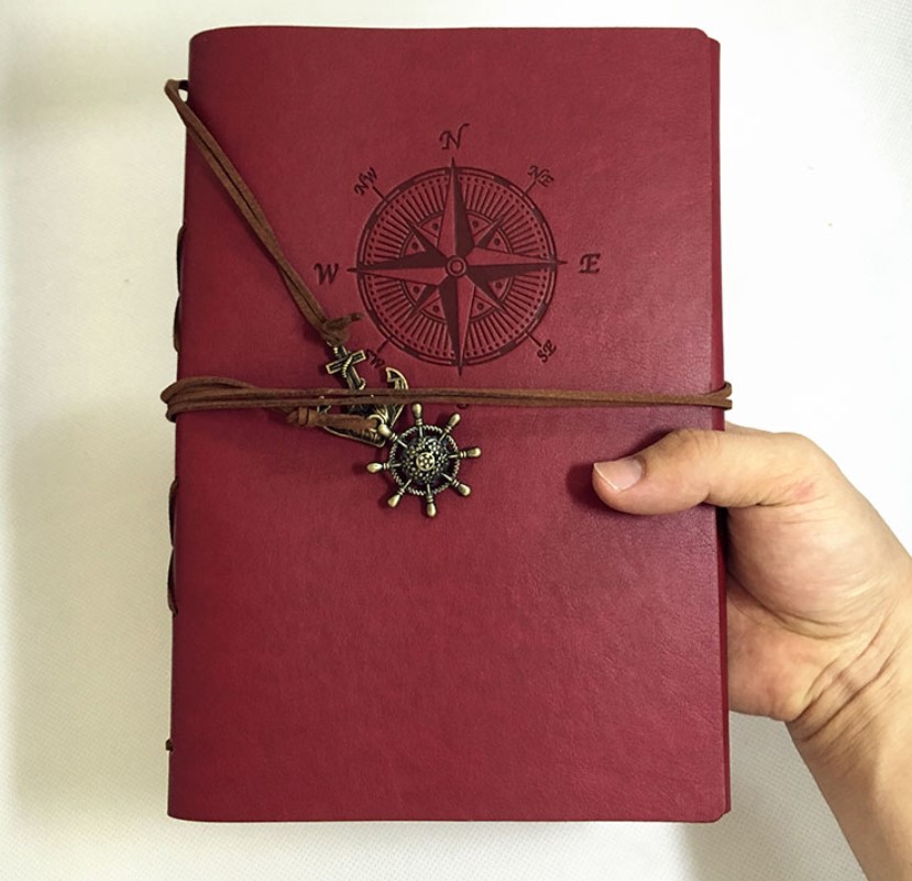 Vintage Style Travel Sketchbook