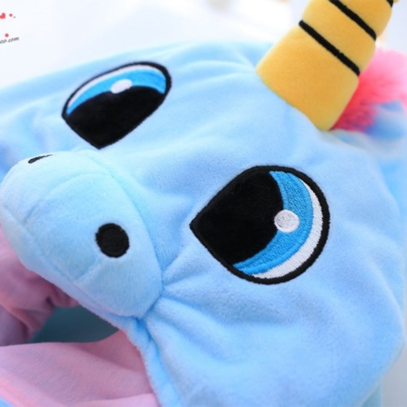 Cartoon U-Shape Hoodie Travel Pillow